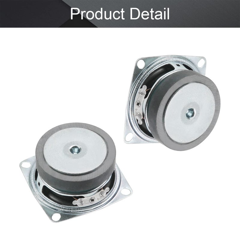 Fielect DIY Magnetic Speaker 3W 4 Ohm Full Range Audio Speaker Stereo Woofer Loudspeaker Replacement for Arduino, 52mm Diameter 1Pc - Image 5